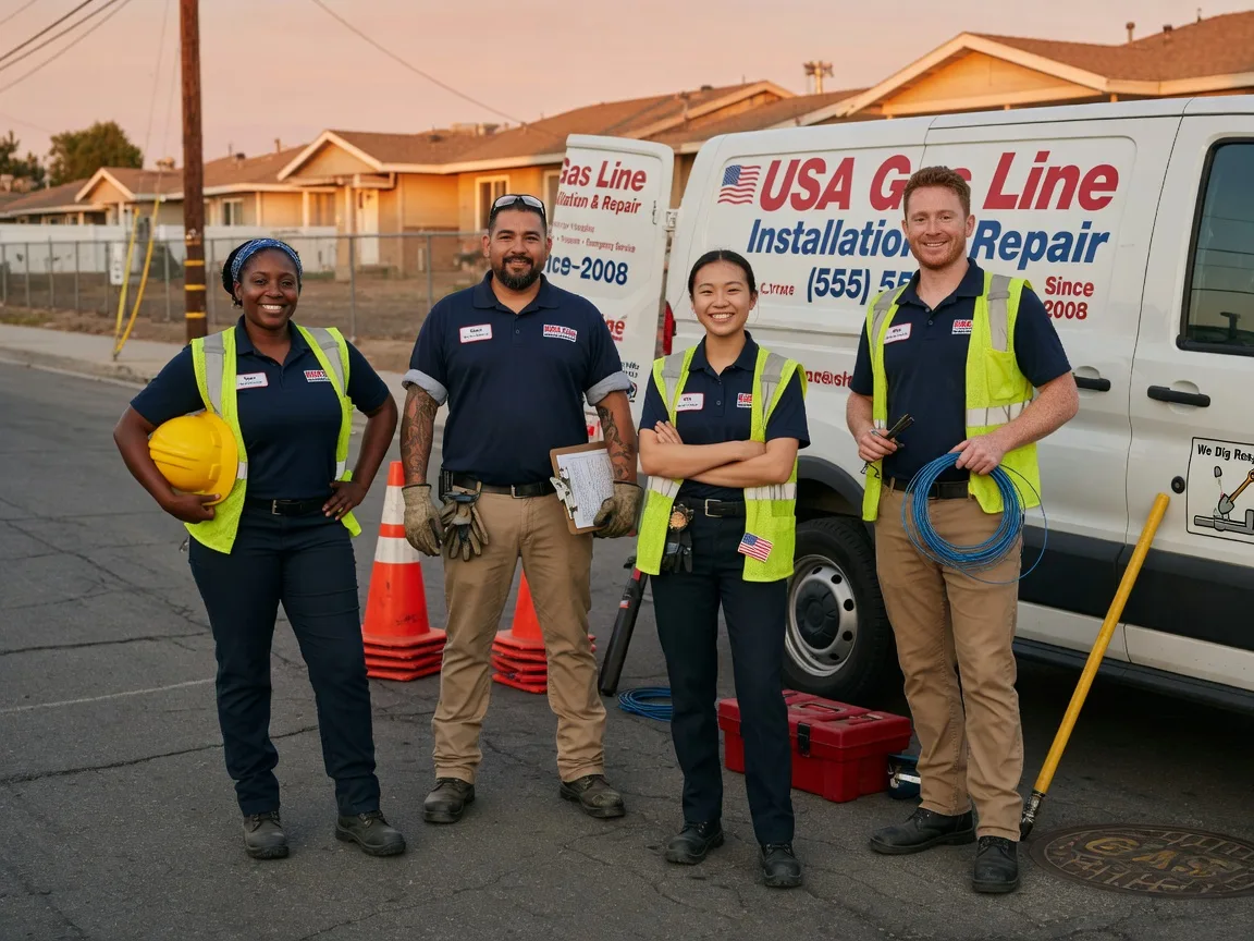 Gas Line Installation company in Adrian, MN